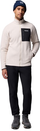 JASPER RIDGE PEBBLED Zip Fleece 2026 dark stone/black 