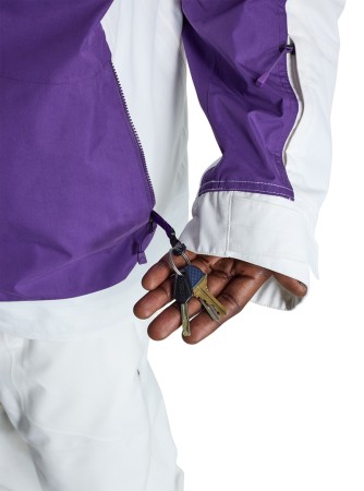 FROSTNER ANORAK Jacket 2025 imperial purple/stout white 