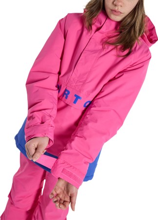 KIDS FROSTNER ANORAK Jacket 2024 fuchsia fusion/amparo blue 