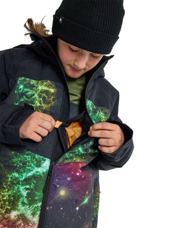 BOYS LODGEPOLE Jacke 2024 true black/painted planets 