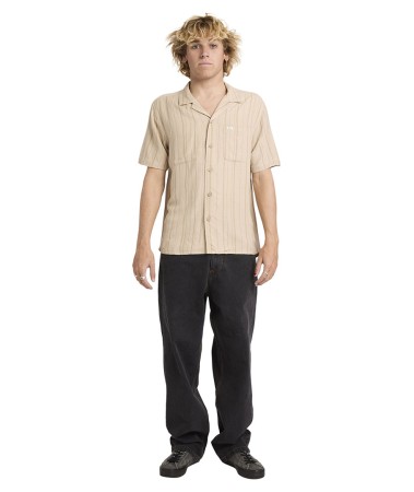 EXOTICA STRIPE SS Hemd 2026 light khaki 