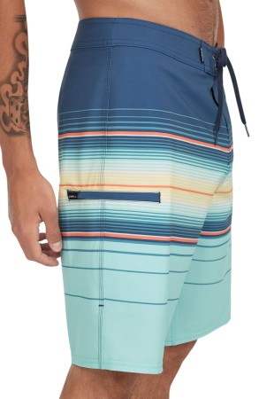 HYPERFREAK HEAT STRIPE 21 Boardshort 2025 indigo heat stripe 