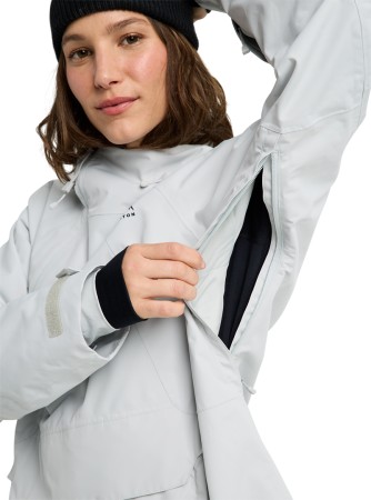 WOMEN RESERVE 2L RELAXED ANORAK Jacke 2026 grey cloud 
