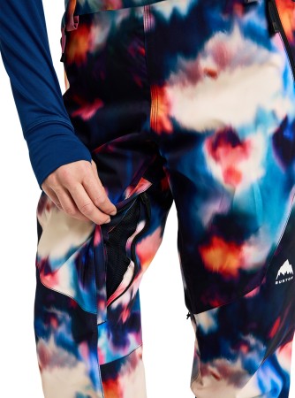 WOMEN RESERVE 2L STRETCH SLIM BIB Hose 2026 floral blur 