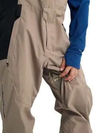 RESERVE 2L RELAXED BIB Hose 2026 summit taupe/true black 