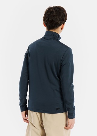 REWILLOWY JR 1/4 ZIP Fleece 2026 twilight navy 