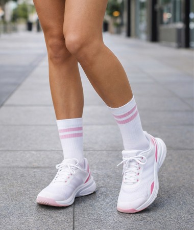 SPORTS MID CUT 3er Pack Socken 2026 white/blue 