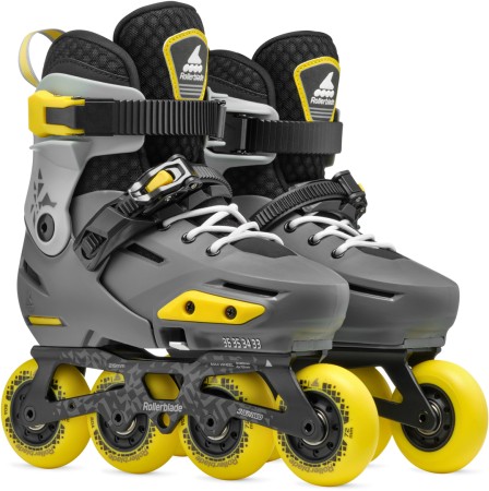 APEX Inline Skate 2026 charcoal/yellow 
