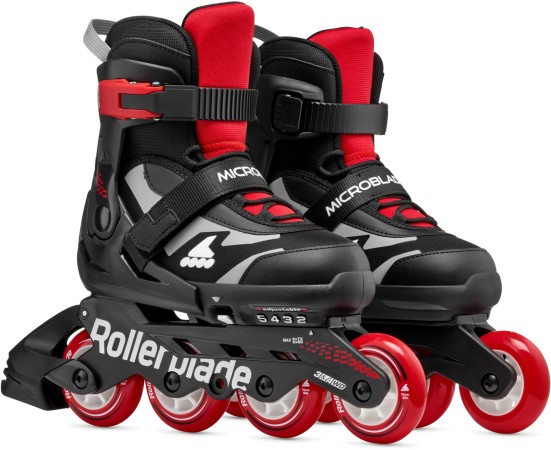 MICROBLADE Inline Skate 2025 black/red 