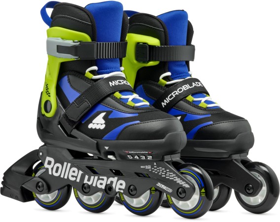 MICROBLADE Inline Skate 2025 black/blue 