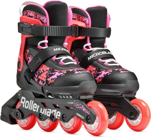 MICROBLADE SL Inline Skate 2025 black/coral 