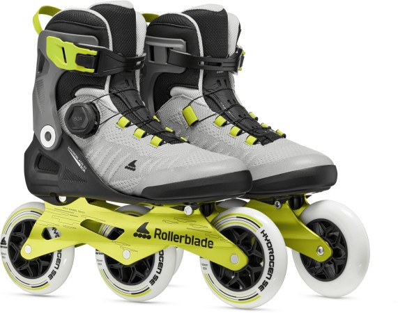 MACROBLADE 110 BOA Inline Skate 2026 black/grey/lime 40,5/41