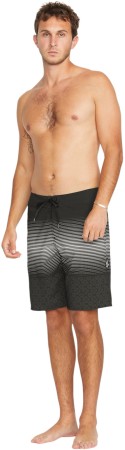 LIDO STRIPE MOD 20 Boardshort 2025 black 