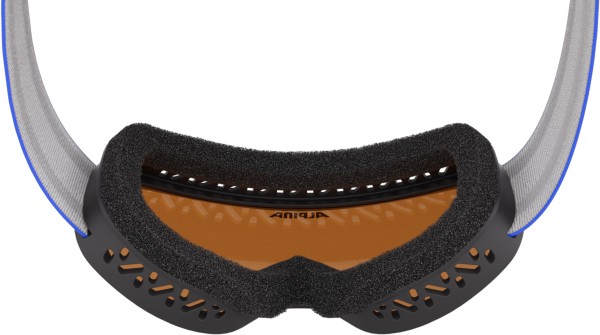 PINEY 2.0 Goggle 2026 blue matt/orange 