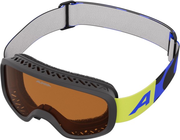 CARVY 3.0 Schneebrille 2026 black matt/orange 