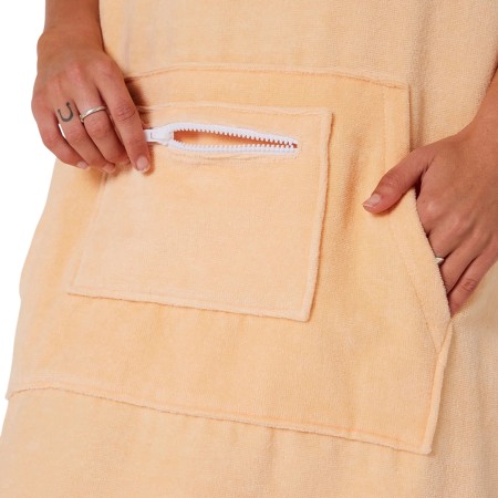 LADIES HOODED Poncho 2025 peach 