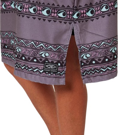 DIGITAL HOODED Poncho 2025 charcoal 