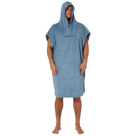 SURF ESSENTIAL HOODED Poncho 2025 steel 