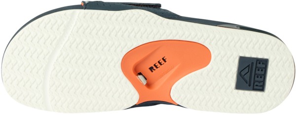 FANNING SLIDE Sandale 2025 navy/orange/white 