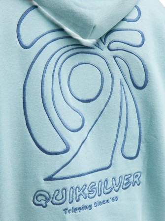 SALT WATER GRAPHIC Hoodie 2026 blue haze S