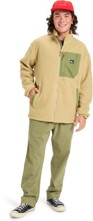 CLEAN COAST Zip Fleece 2026 sponge/grape leaf 