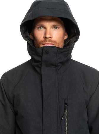 MISSION SOLID Jacke 2025 true black 