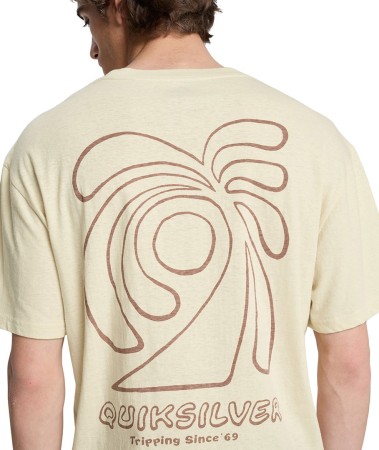 CURVE PALM T-Shirt 2026 bone white 
