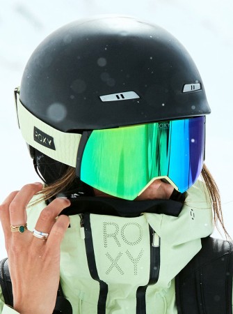 WILDLOVE Goggle 2025 butterfly/clux green mirror 