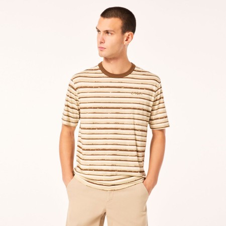 BLURRED STRIPE T-Shirt 2024 hm beige 