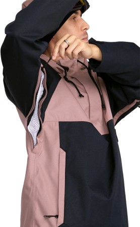 HOSSEGOR 20K PULLOVER Jacke 2026 mauve 