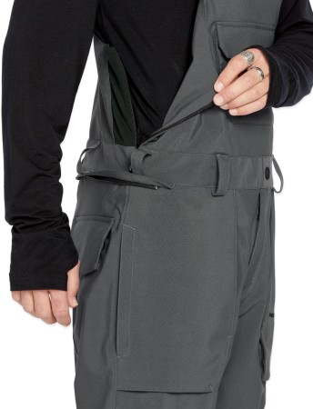 ROAN BIB Pant 2025 charcoal 