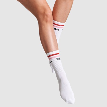 STRIPE Socken 3er Pack white 