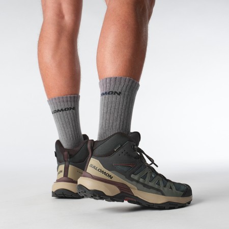 X ULTRA 360 MID GTX Schuh 2026 phantom/desert tan/rum raisin 