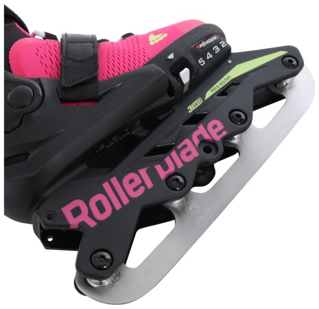MICROBLADE Inline Skate 2023 pink incl. SABRES 4 Iceblades 