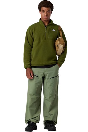 YUMIORI OFF PEAK 1/2 Zip Fleece 2026 woodland green/woodland 