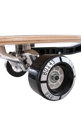 PRO 2.0 Snakeboard Rollenset 80mm/85a 4er Pack black/grey 
