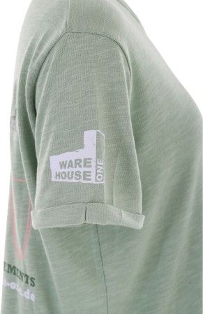 X WH1 OCEANWAVE REGULAR T-Shirt 2025 basil 