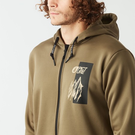 PARK TECH Zip Hoodie 2026 shitake 