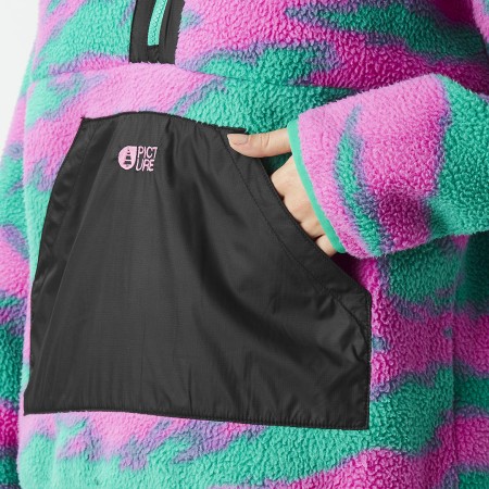 ZELKOVA PRINT 1/4 Zip Fleece 2026 retro bliss print 