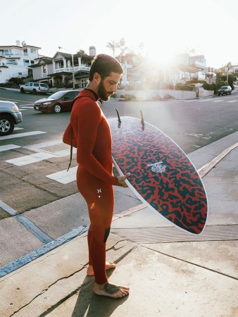TOLEDO Surfboard 2024 black blood 