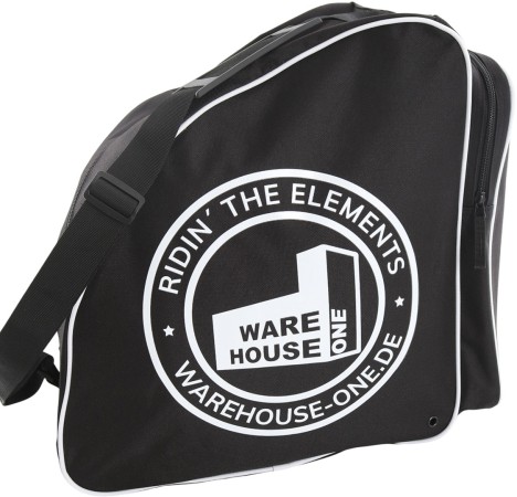 RIDIN THE ELEMENTS Bootbag black/white 