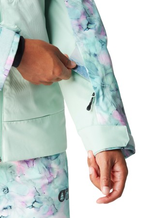 EXA Jacke 2025 blurry water silt green 