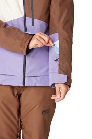 SEEN Jacke 2025 cocoa brown paisley S