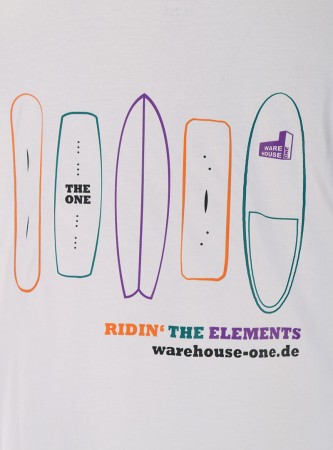 X WH1 SALT WATER T-Shirt 2025 white 