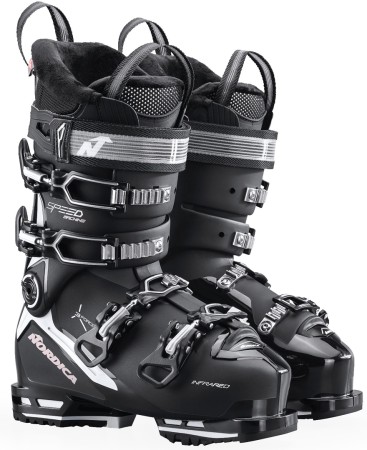 SPEEDMACHINE 3 85 W GW Ski Schuh 2025 black/white/pink 