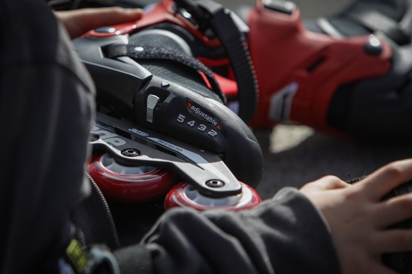 MICROBLADE FREE Inline Skate 2022 black/red 33-36,5