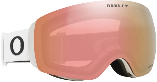 FLIGHT DECK M Schneebrille 2025 matte white/prizm rose gold 