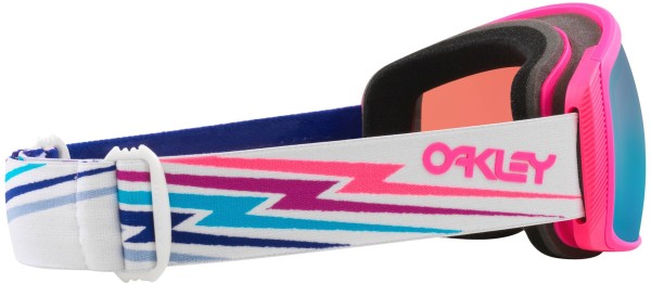 FLIGHT TRACKER M Schneebrille 2025 white bolt/prizm snow sapphire iridium 