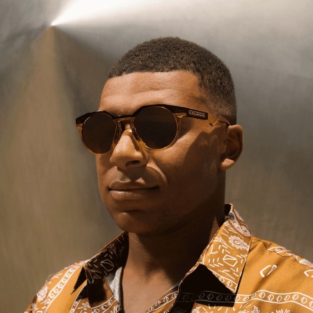 KYLIAN MBAPPE HSTN Sunglasses dark amber/light curry/prizm tungsten 