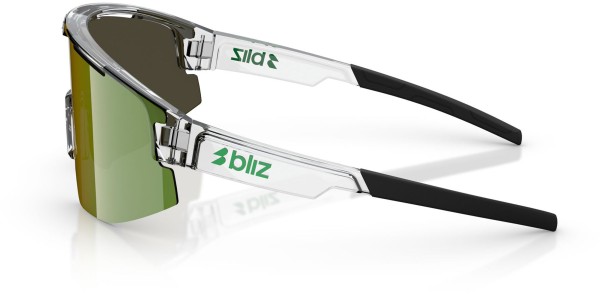MATRIX Sonnenbrille 2026 transparent white/green 